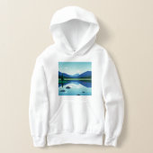 Mountainous landscape of a lake (Laagn)