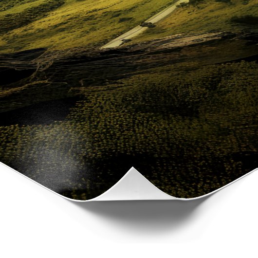 Mountainous Serenity Perfect Poster (Hoek)