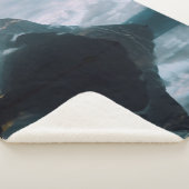 MOUNTAINREFLECTIE OP HET WATERLICHAAM SHERPA DEKEN (3/4)