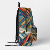 Mountains Adventure Abstracte rugzak (Links)