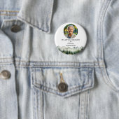 Mountains and Trees Celebration Of Life Keepsake Ronde Button 5,7 Cm (In situ)