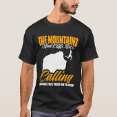 Mountains Are Cliffs  Cliff Diving Extreme Cliff D T-shirt (Voorkant)