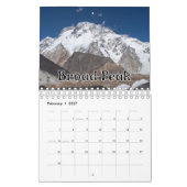 Mountains Collectie Wall Calendar Kalender (Feb 2027)