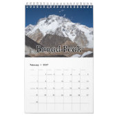 Mountains Collectie Wall Calendar Kalender (Feb 2027)