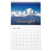 Mountains Collectie Wall Calendar Kalender (Mar 2026)