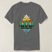 Mountains Diamond T-shirt (Design voorkant)