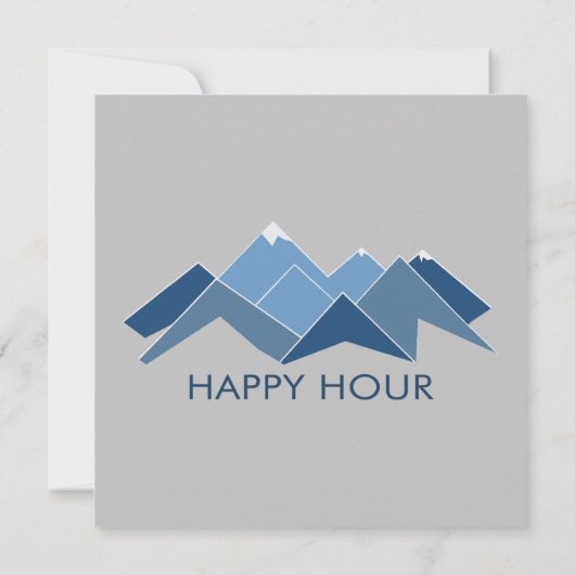 Mountains Happy Hour (Achterkant)