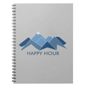 Mountains Happy Hour Notitieboek