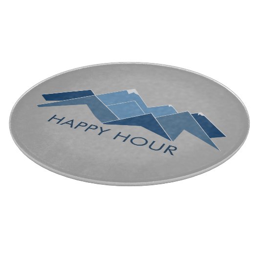 Mountains Happy Hour Snijplank (Hoek)