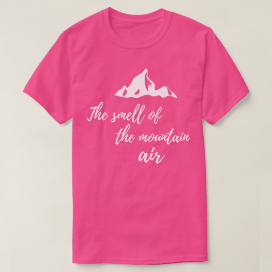 Mountains Hiking 25 T-shirt (Design voorkant)