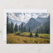 Mountains Holy Cross Wilderness, Colorado Bedankkaart (Voorkant)