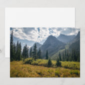 Mountains Holy Cross Wilderness, Colorado Bedankkaart (Voorkant / Achterkant)