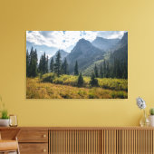 Mountains Holy Cross Wilderness, Colorado Canvas Afdruk (Insitu (Woonkamer))