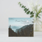 Mountains in British Columbia Canada Briefkaart (Staand voorkant)
