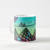 Mountains in Sunnycatworld Koffiemok (Voorkant links)