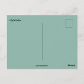 Mountains in Tajikistan Briefkaart (Achterkant)