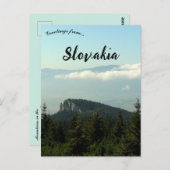 Mountains in the LIptov Region of Slovakia Briefkaart (Voorkant / Achterkant)