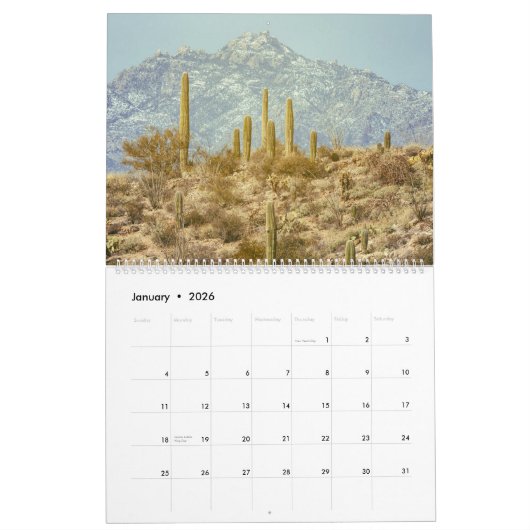 Mountains Kalender (Jan 2026)