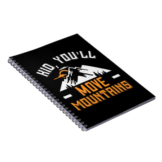 Mountains - Kid, You'll Move Mountains Notitieboek (Rechterzijde)