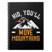 Mountains - Kid, You'll Move Mountains Notitieboek (Voorkant)