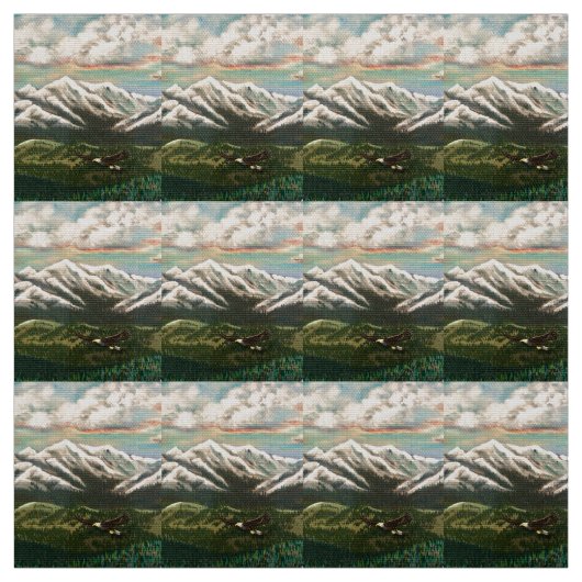 Mountains Majesty Fabric Stof (Swatch)