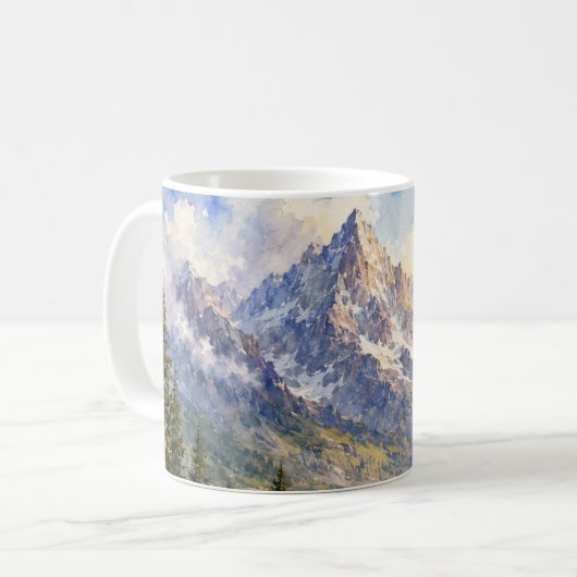 Mountains Mug Koffiemok (Voorkant links)