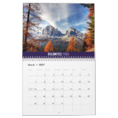 Mountains Of The World 2026 Calendar Kalender (Mar 2027)