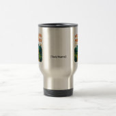 Mountains Over Meetings Travel Mug | Add Text/Name Reisbeker (Center)