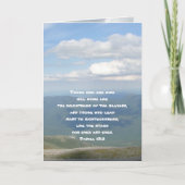 Mountains Pastor Appreciation Leadership Kaart (Voorkant)