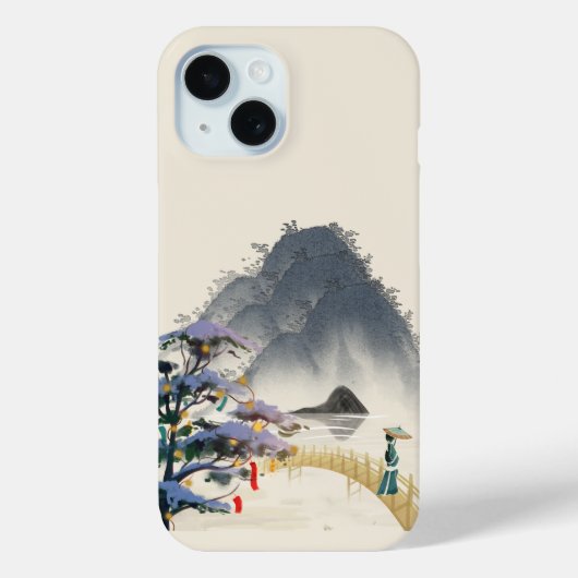 Mountains phone case (Achterkant)