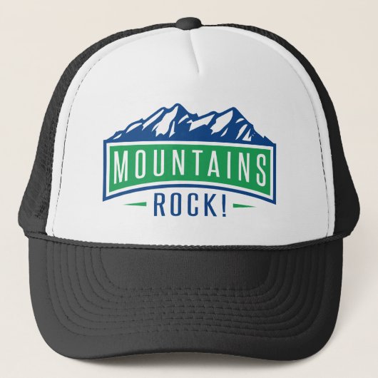 Mountains Rock Trucker Pet (Voorkant)