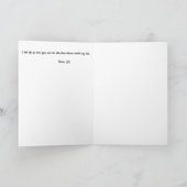 Mountains Sketched in Pencil on Note Card Kaart (Binnen)