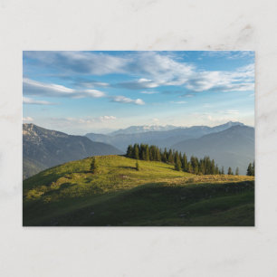 Mountains Spitzingsee Lake, Swiss Alps Briefkaart