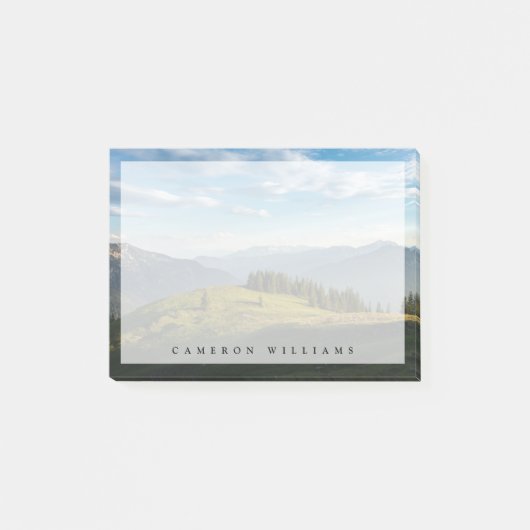 Mountains Spitzingsee Lake, Swiss Alps Post-it® Notes (Voorkant)