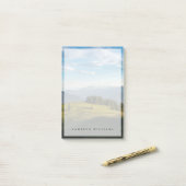 Mountains Spitzingsee Lake, Swiss Alps Post-it® Notes (Op bureau)