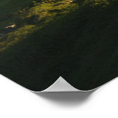 Mountains Spitzingsee Lake, Swiss Alps Poster (Hoek)
