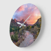 Mountains | The Watchman Zion Nathional Park Utah Grote Klok (Hoek)