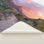 Mountains | The Watchman Zion Nathional Park Utah Sherpa Deken (3/4)