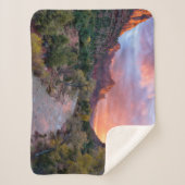 Mountains | The Watchman Zion Nathional Park Utah Sherpa Deken (Voorkant)