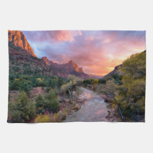 Mountains   The Watchman Zion Nathional Park Utah Theedoek