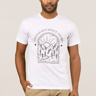Mountainscape Voetnoot Personeel Shirt