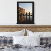 Mountaintop Hotel Canvas Afdruk (Insitu (Slaapkamer))