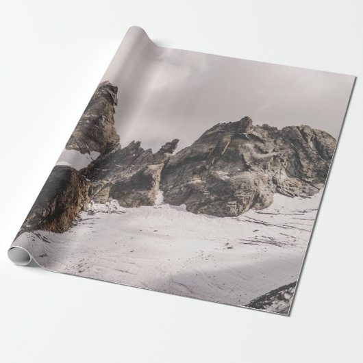 MOUNTAIRE HOESJE VAN SNEEUW CADEAUPAPIER (Uitgerold)