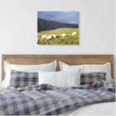 MOUNTAIRE SCHAPEN CANVAS AFDRUK (Insitu (Slaapkamer))