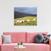 MOUNTAIRE SCHAPEN CANVAS AFDRUK (Insitu (Woonkamer))