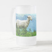 MOUNTAIRE SCHAPEN MATGLAS BIERPUL (Voorkant links)