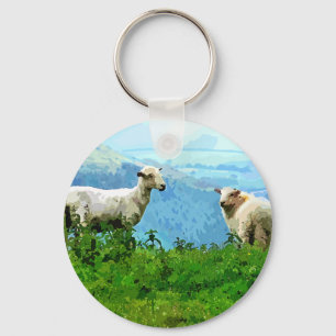 MOUNTAIRE SCHAPEN SLEUTELHANGER