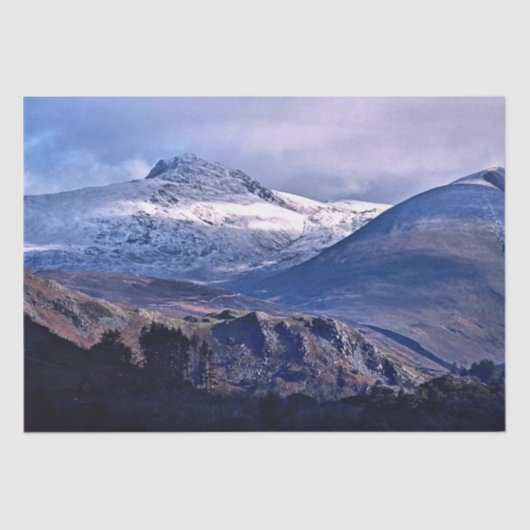 MOUNTAIRE UITZICHTEN TISSUEPAPIER (Voorkant)