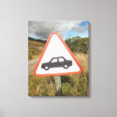 MOUNTAIRE WEG CANVAS AFDRUK (Voorkant)