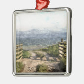 MOUNTAIRE WEG METALEN ORNAMENT (Links)